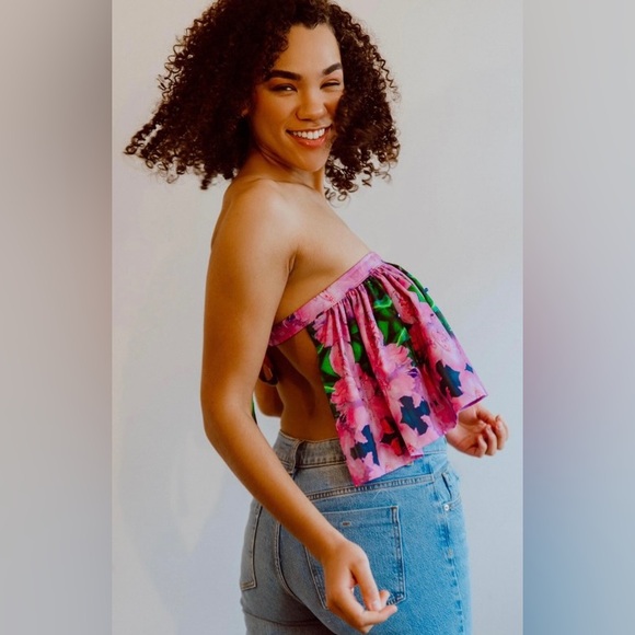 Organic Cotton Flower 🌺 Top - Picture 1 of 3